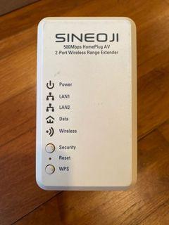 SINEOJI 500Mbps HomePlug AV