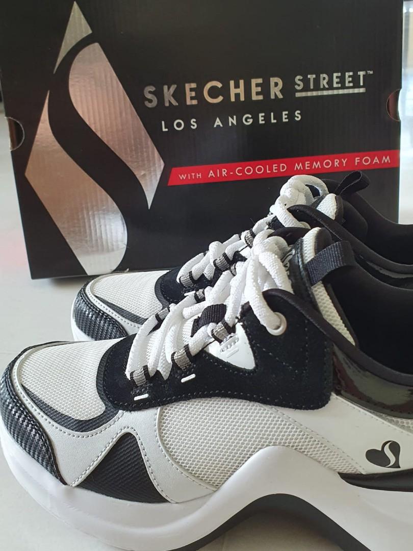 Skechers Women Street Solei Shoes 74190 WBK