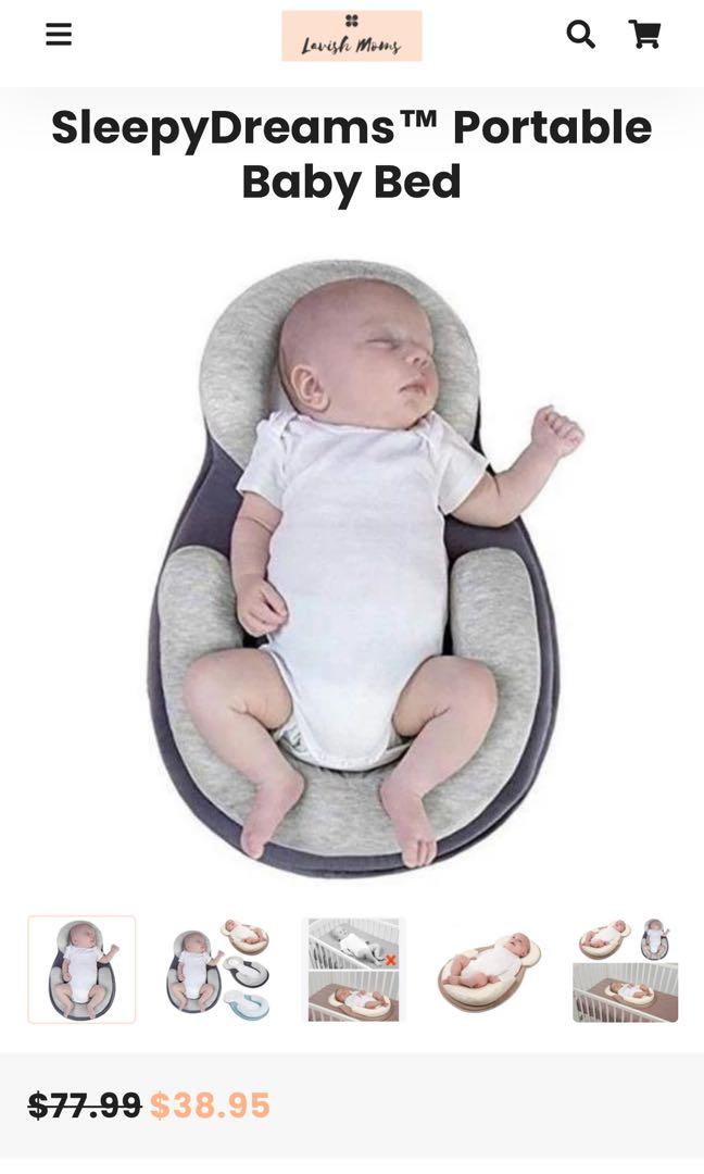 Lavish moms hotsell portable baby bed
