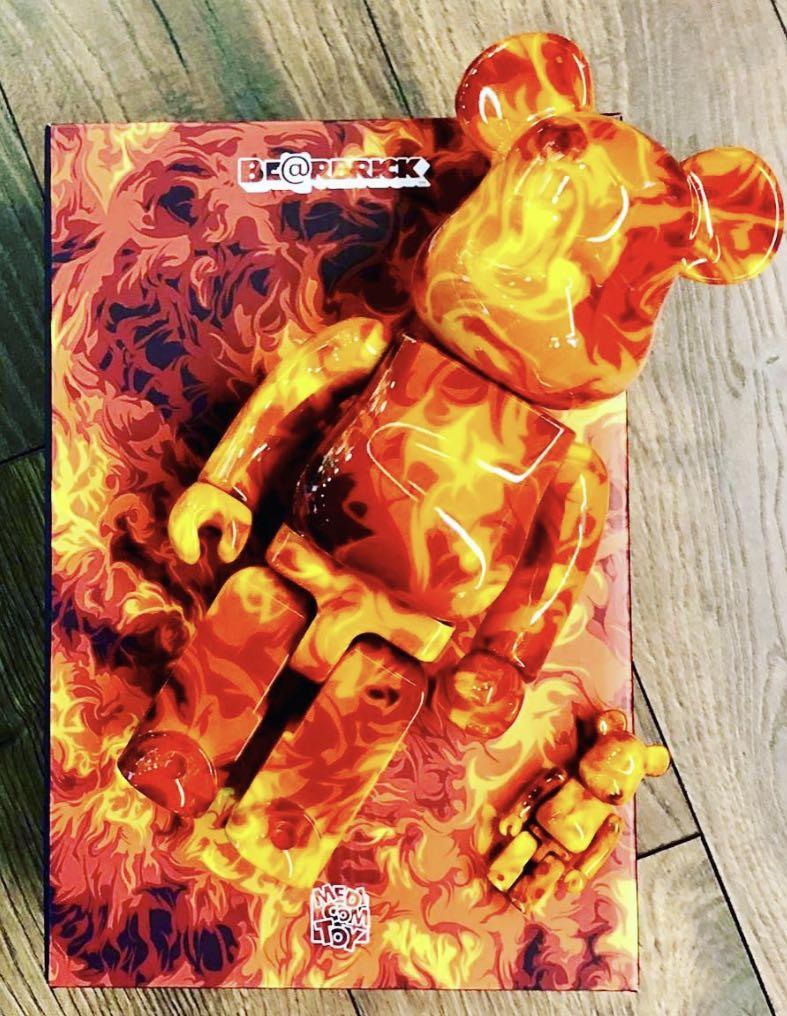 SSUR FIRE bearbrick, 興趣及遊戲, 玩具& 遊戲類- Carousell