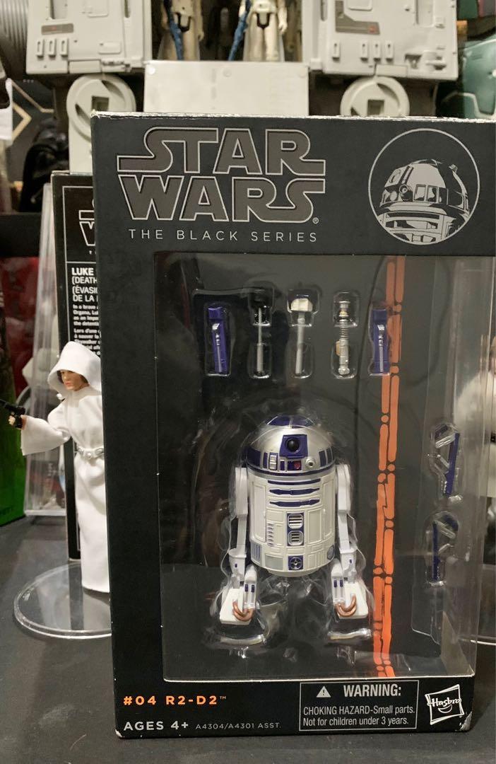 Star Wars Hasbro Black Series 6” R2-D2 #04 Orange Line and Princess