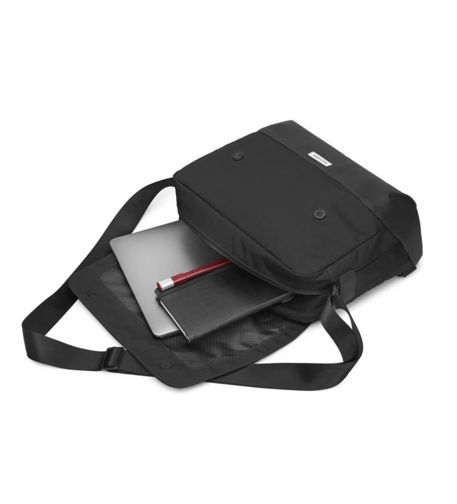 Stylish Sleek Moleskine Metro Slim Messenger Sling Bag, Men's Fashion