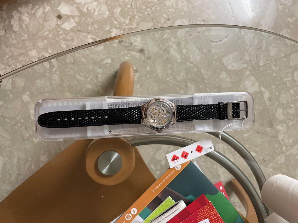 Swatch yas100d automatic Men s Fashion Watches Accessories Watches on Carousell