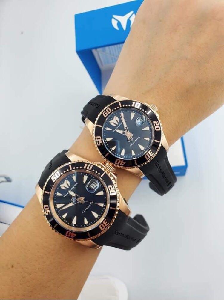 TechnoMarine Manta Ray Automatic his and her (Category: Luxury Watches) located in Paranaque City. Submitted by FLess.ph (Listing ID 1100096429, Image 3). Description: TM manta Automatic Mall price here in ph is 38,000 selling for 11800 each only Available size 38 mm for her 42 for him. US Bought!! Authentic! I don’t sell fakes.