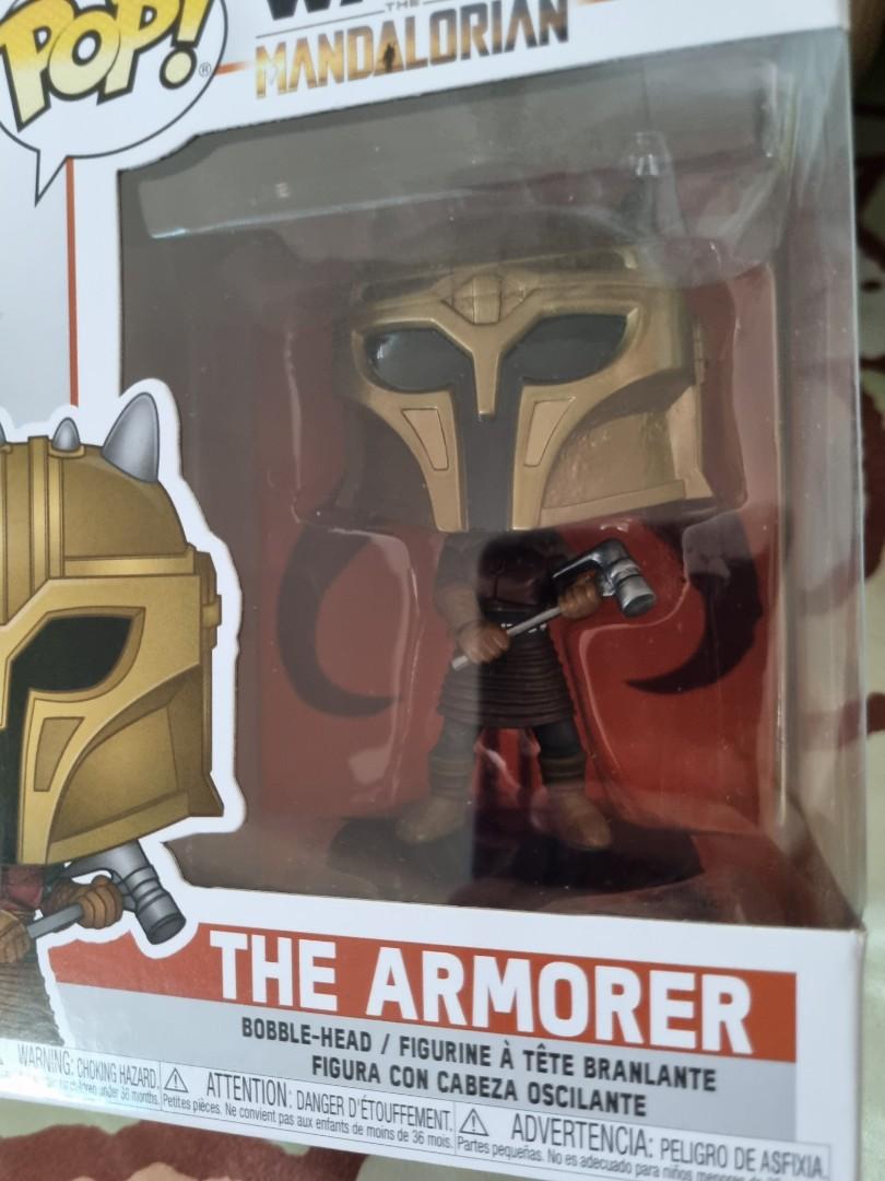 the armorer mandalorian funko pop