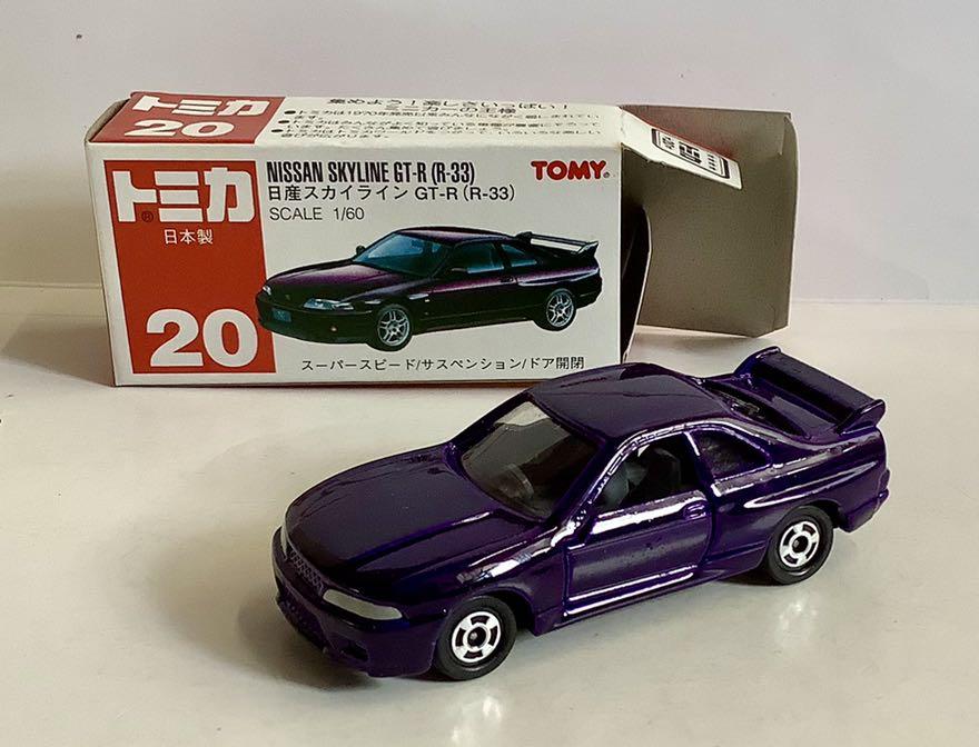 Tomica No Nissan Skyline Gtr R33 興趣及遊戲 玩具 遊戲類 Carousell Tomica No Nissan Skyline Gtr R33 興趣及遊戲 玩具 遊戲類 Carousell