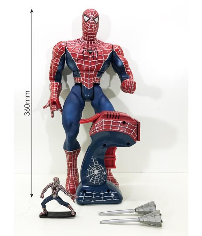Marvel Battle Action Spider-Man Spiderman Action Figure ToyBiz Toy Biz ,  Hobbies & Toys, Collectibles & Memorabilia, Fan Merchandise on Carousell