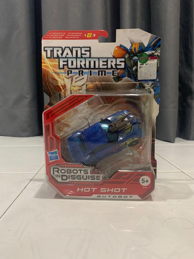 Transformers Prime Deluxe Hotshot Action Figure New Sealed