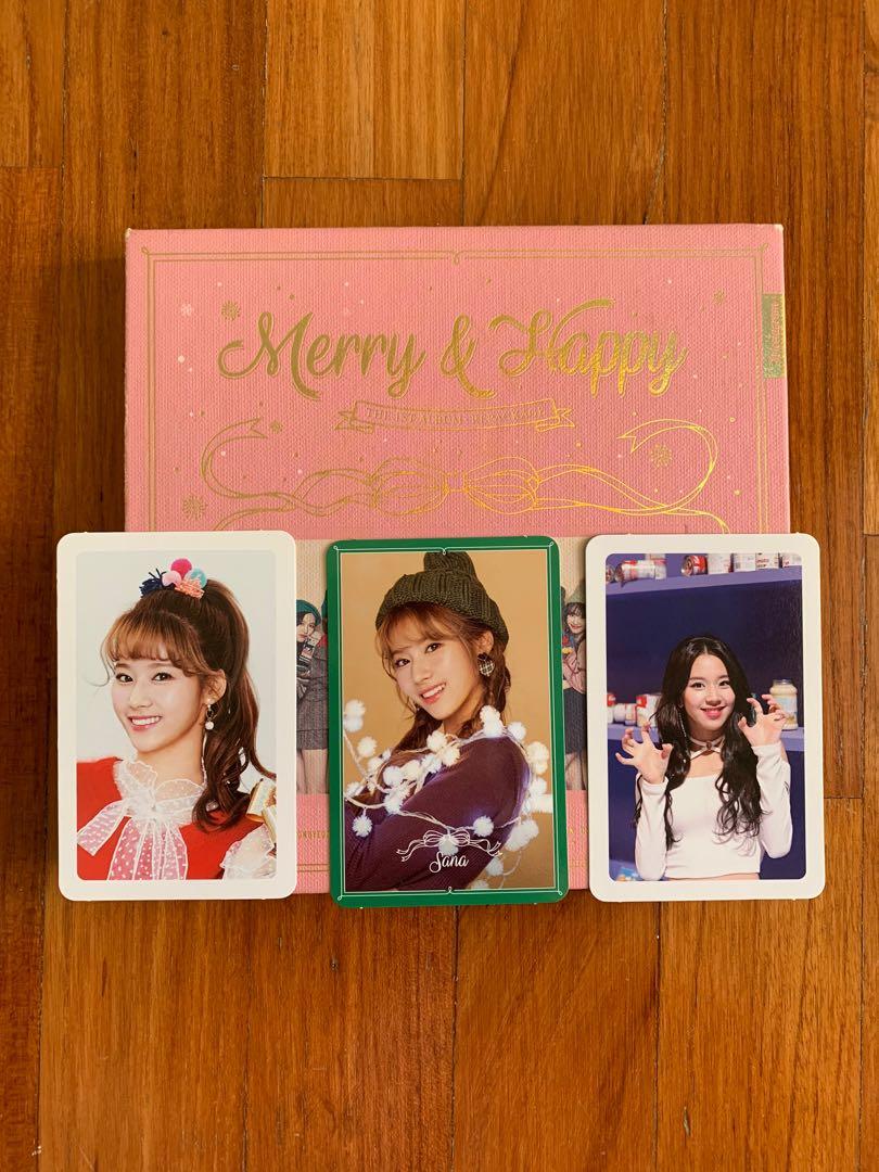 Twice Merry Happy Album Hobbies Toys Memorabilia Collectibles K Wave On Carousell