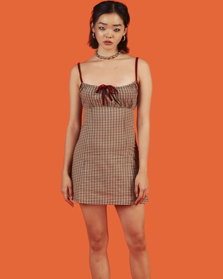 Unif plaid dress clearance