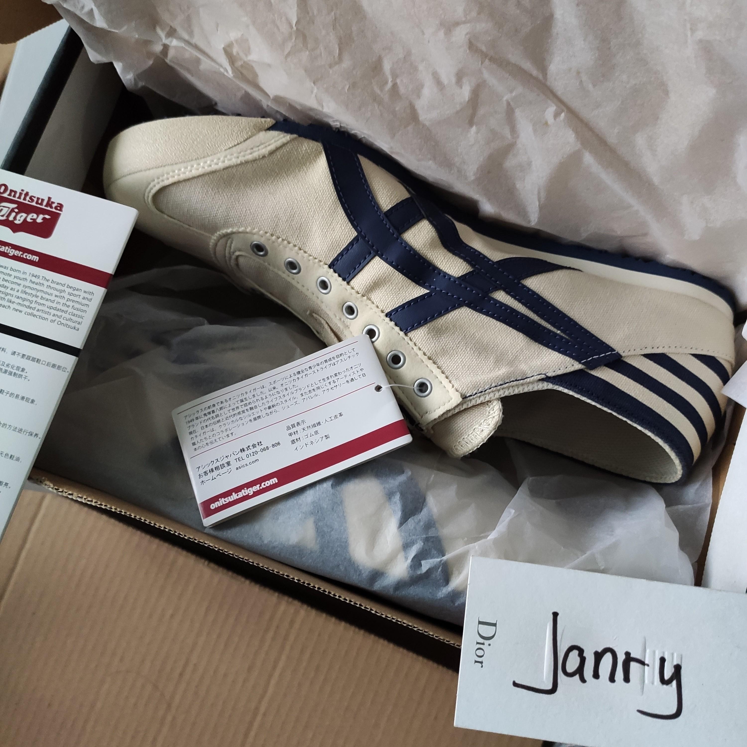 us 11.5 Onitsuka Tiger Mexico 66 Paraty Navy Cream OT Men s