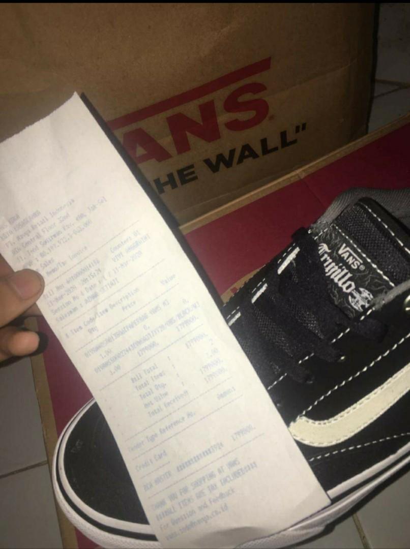 Vans tnt advanced prot ori kondisi 95 Fesyen Pria Sepatu Sneakers di Carousell