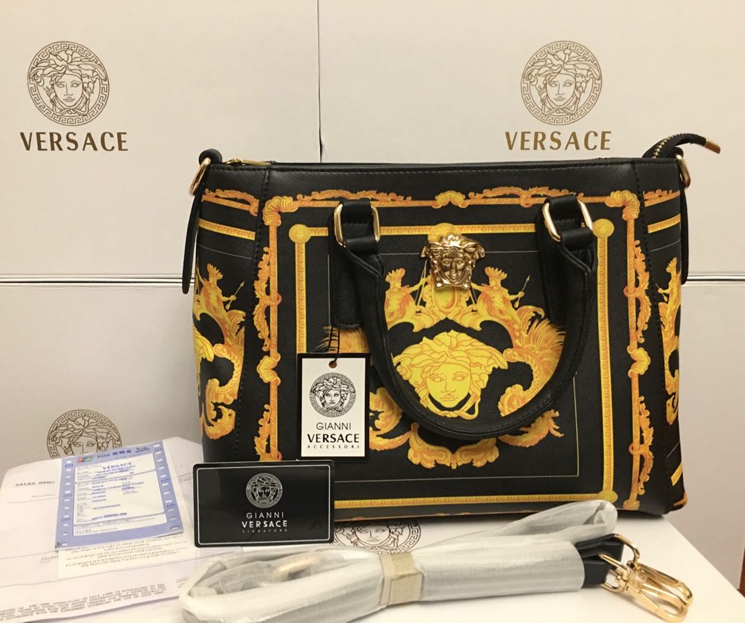 Versace bag, Luxury, Bags & Wallets on Carousell