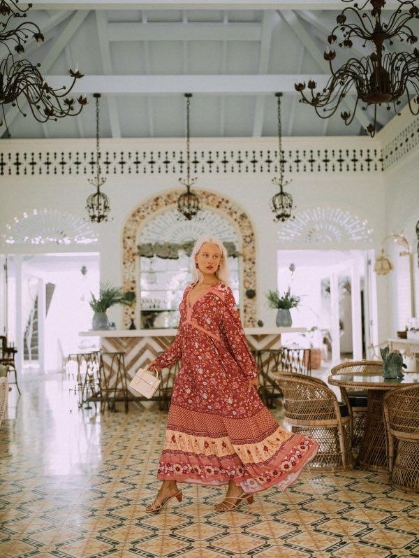 spell portobello road boho dress Spell Dresses | New Spell Designs Portobello Road Gown Lavender Purple Maxi Dress M Free People | Color: Pink/Purple | Size: M
