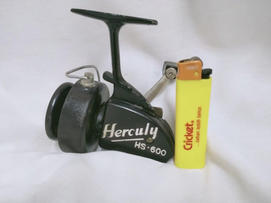 Vintage Herculy HS 600 spinning reel, Hobbies & Toys, Collectibles &  Memorabilia, Vintage Collectibles on Carousell