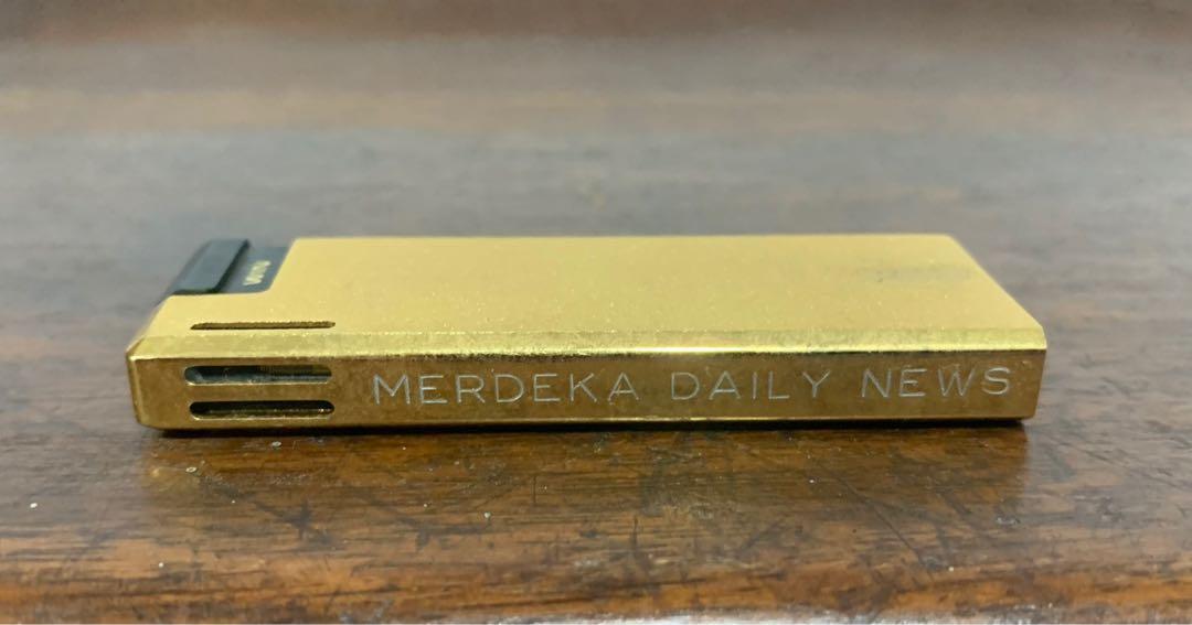 Vintage Merdeka Daily News Lighter Antiques Vintage Collectibles On Carousell