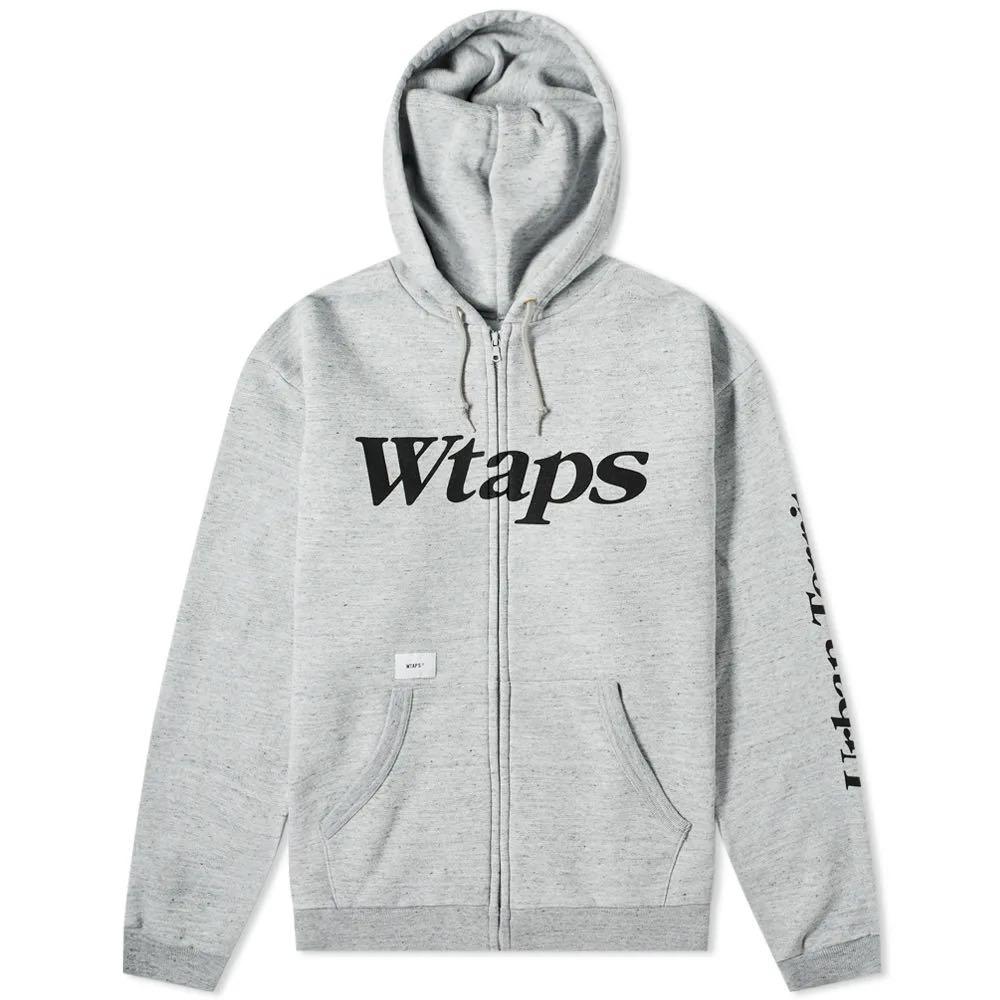 wtaps 18aw academy zip up sweatshirt copo size s gray wtvua tet