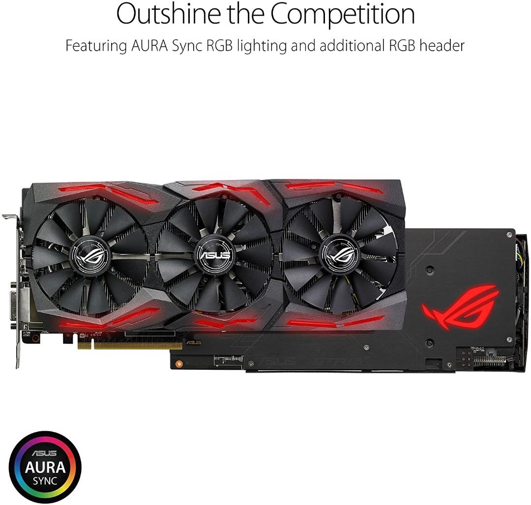 WTS Triple Fan RX 580 ROG STRIX 8GB OC