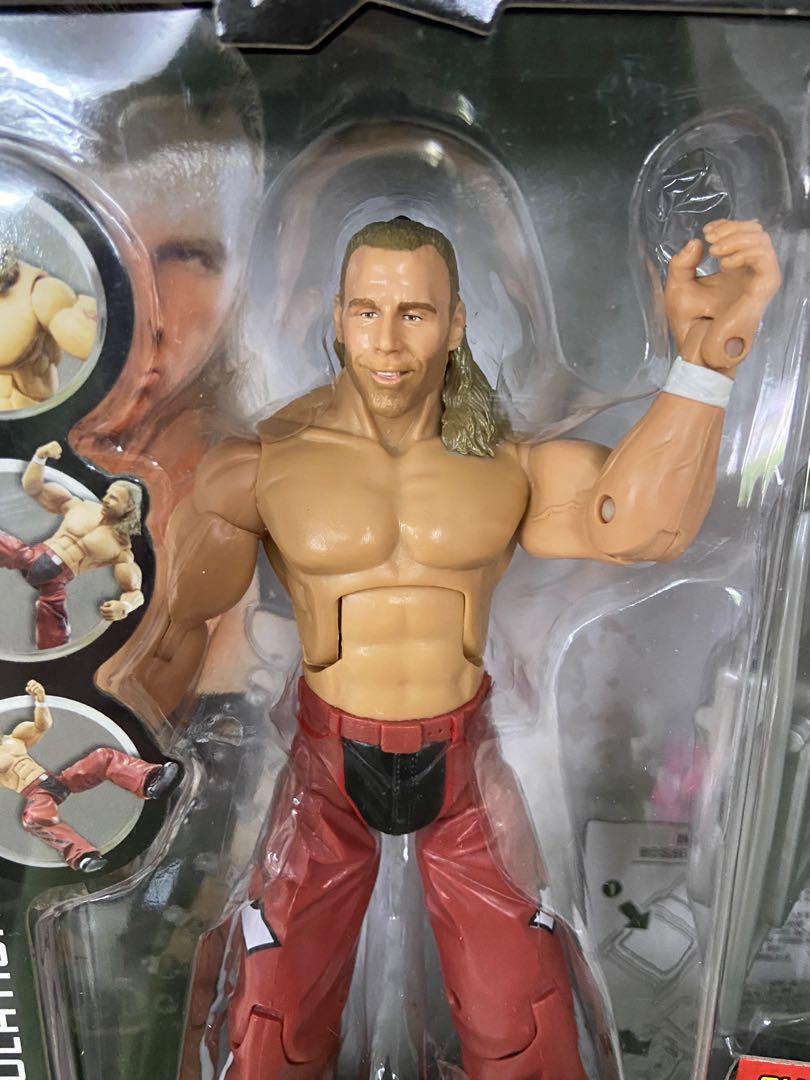 WWE Jakks Pacific Deluxe Aggression Shawn Michaels HBK Rare Mattel