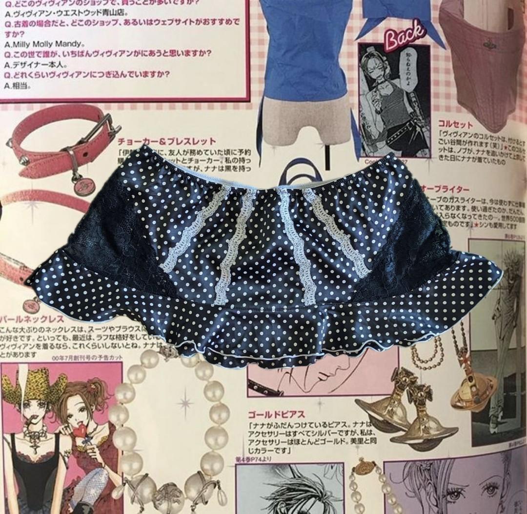 Y2K polka dot and lace micro mini skirt (Category: Skirts) located in Makati City. Submitted by pocaeto (Listing ID 1099962926, Image 1). Description: 🅿🅻🅴🅰🆂🅴 🆁🅴🅰🅳 Brand: Jezebel waist measurement: 28 inches to 40 inches length: 8.5 inches DM me if you have questions and inquiries! mode of payment: Gcash only mode of shipping: gogo express/ grab/ lalamove.