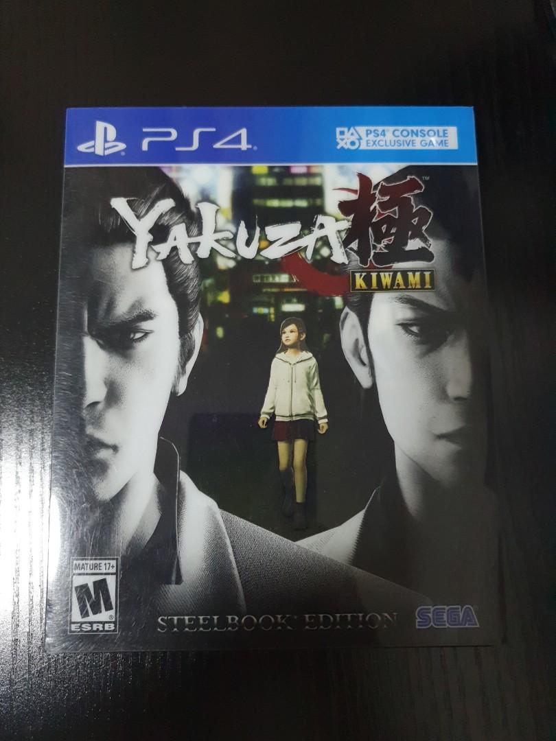 Ps4 yakuza kiwami steelbook edition store