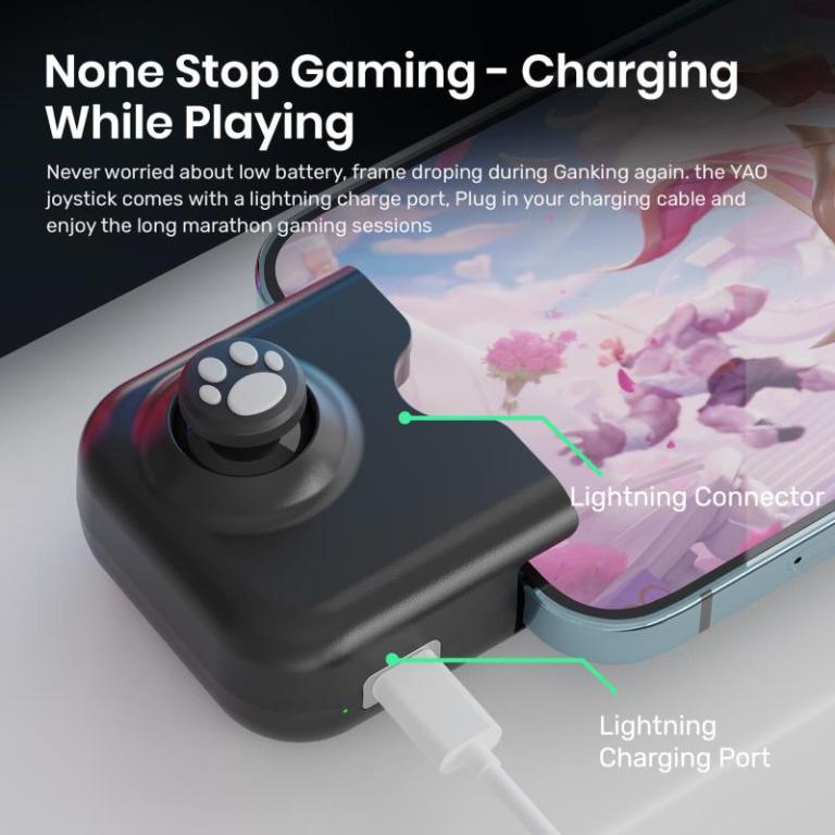 Yao Mobile Gaming Joystick for IOS/Android for League of Legends