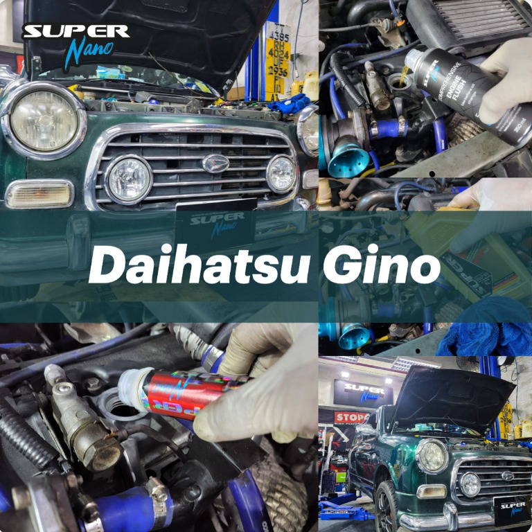 火炭】大發Daihatsu Gino 清洗引擎，更換引擎修復偈油，引擎修復劑Engine Clean, Motor Oil Change, Engine  Restorer, 汽車配件, 其他- Carousell