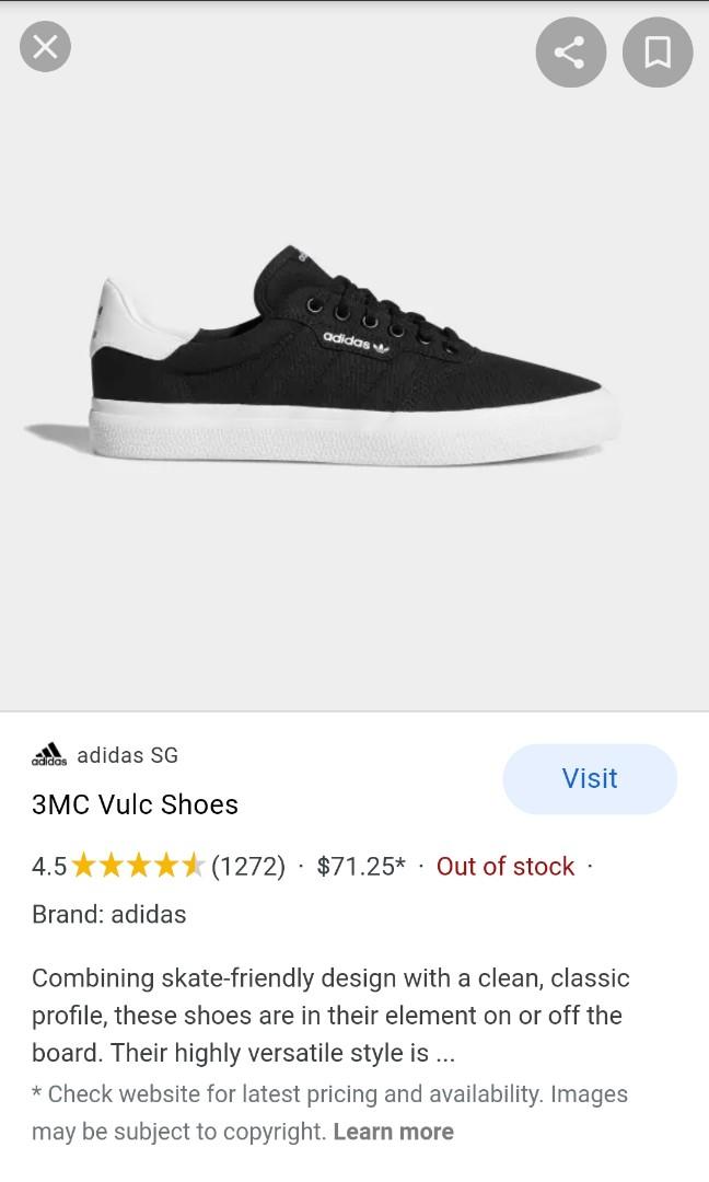 Adidas 3mc vulc black top