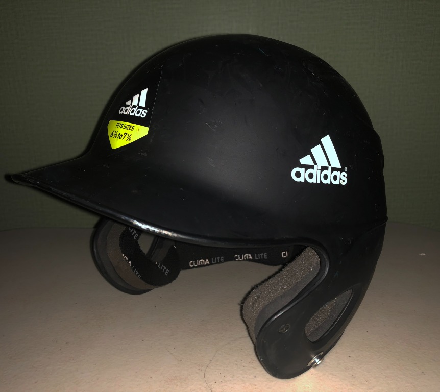 Adidas baseball Helmet, Sports Equipment, Sports & Games, Racket and