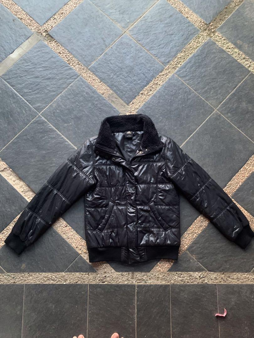 adidas black puffer jacket