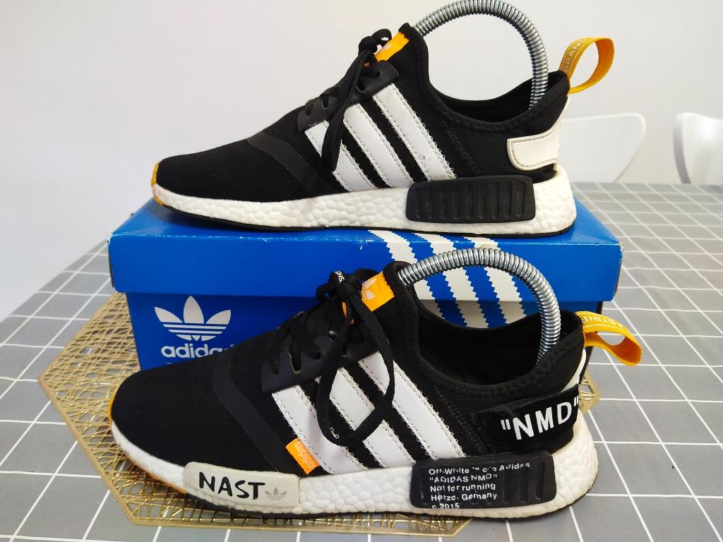 cartucho para donar ensillar ADIDAS NMD R1 NAST OFF-WHITE, Men's Fashion, Footwear, Sneakers on Carousell