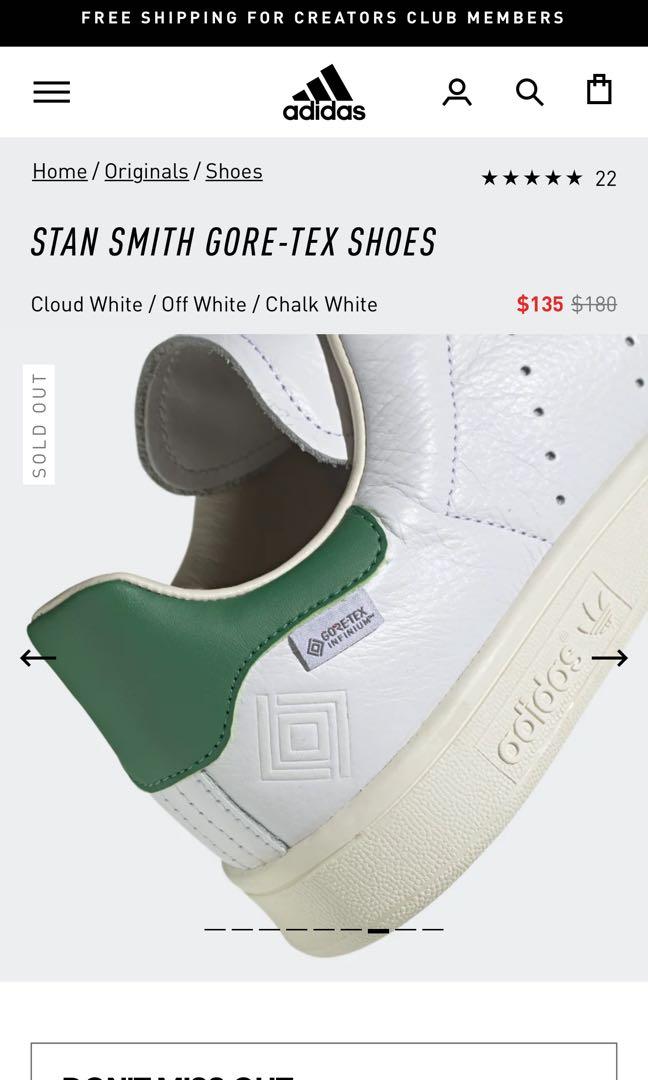 Adidas stan smith gore-tex shoes, Men's Fashion, Footwear, Sneakers on  Carousell
