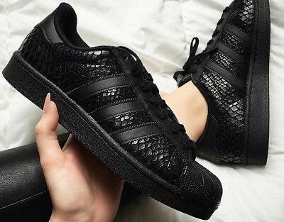 Ya que Comprimido cultura Adidas Superstar snake black, Luxury, Sneakers & Footwear on Carousell