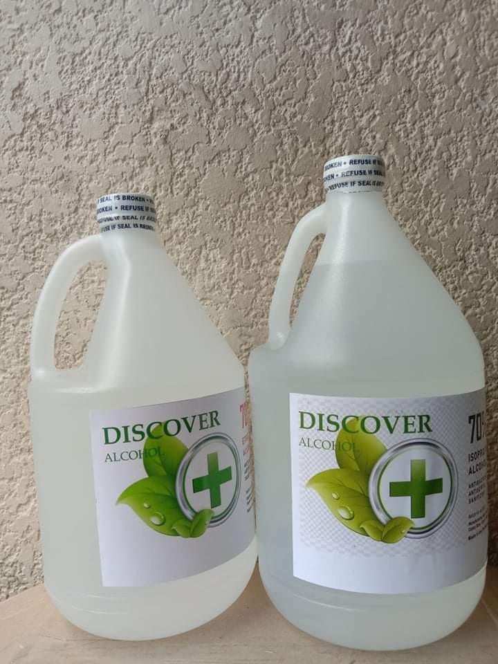 Affordable Alcohol ETHYL and ISOPROPYL (Category: Sanitizers & Disinfectants) located in Manila. Submitted by loveforlabels (Listing ID 1100325326, Image 2). Description: Affordable Alcohol ETHYL and ISOPROPYL in gallon. Scented and unscented Resellers and Distributors are welcome. ₱199 per gallon Globe:0966-8727698 Smart: 0907-7108622.