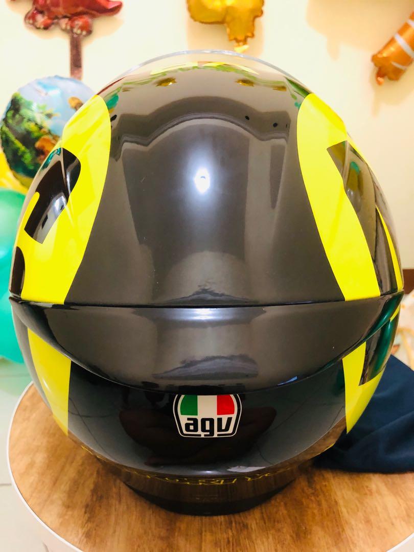 AGV K3 SV ROSSI BOLLO 46 Original Size M, Aksesoris Mobil di Carousell