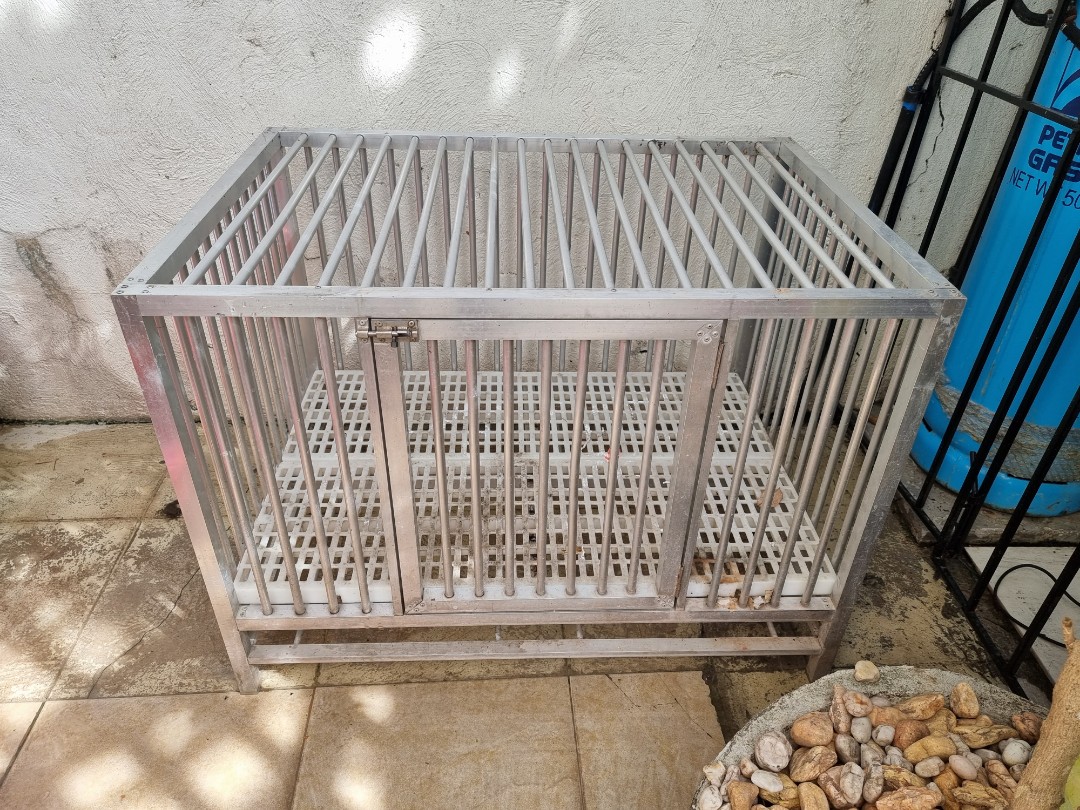 Aluminum dog cage for sale outlet