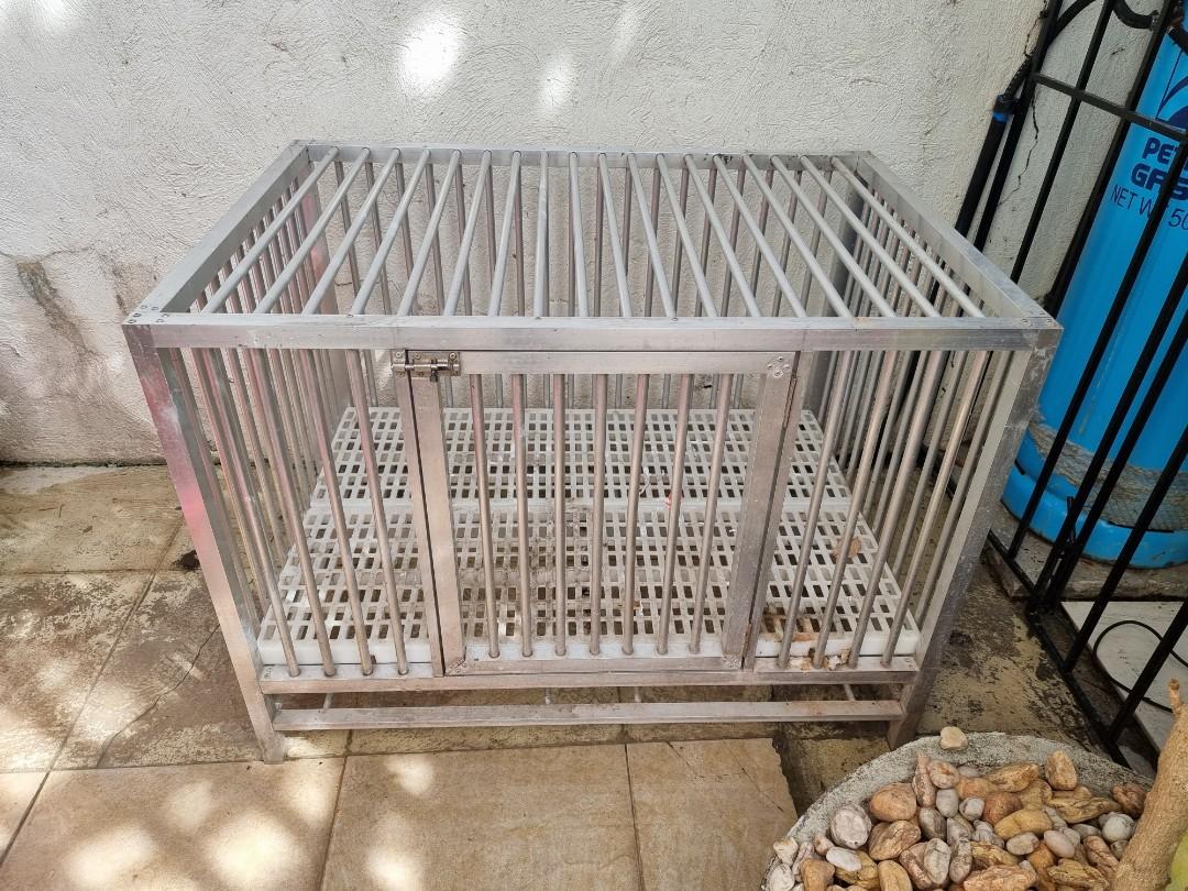 Aluminum dog cage for sale on sale