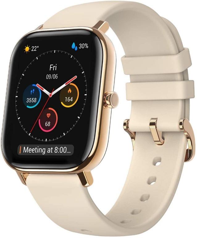 Amazfit GTS Smartwatch Desert Gold Everything Else on Carousell