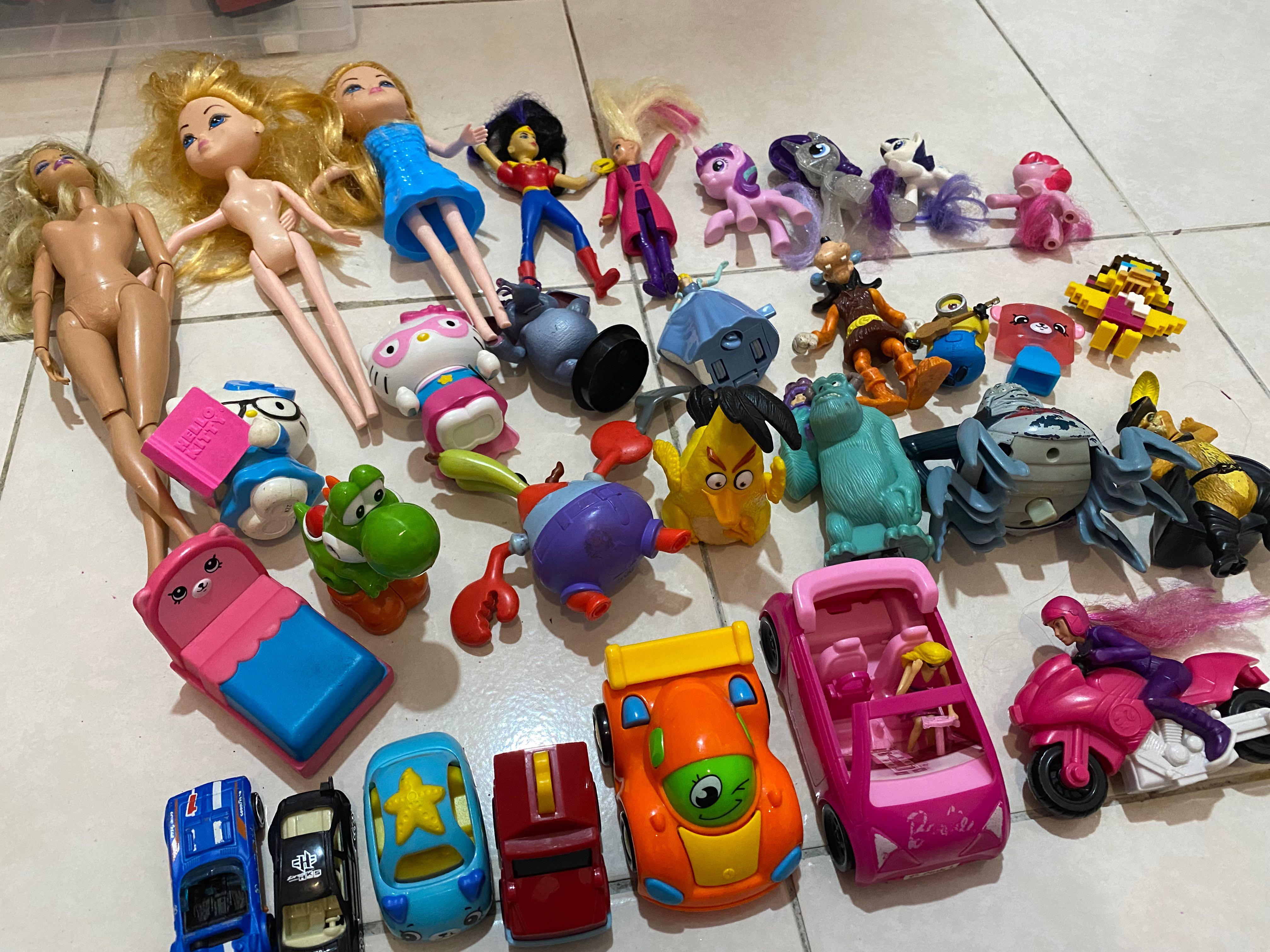 Assorted toys Barbie, My Little Pony, Hello Kitty, Hobbies & Toys, Collectibles & Memorabilia