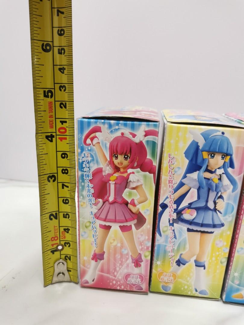 Bandai 光之美少女Smile Precure 星空幸黃瀨彌生青木麗華3款Figure 
