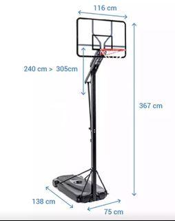 Instant Basketball Court Sports Equipment Brand New Dunk Hoop Cash or Credit Card
