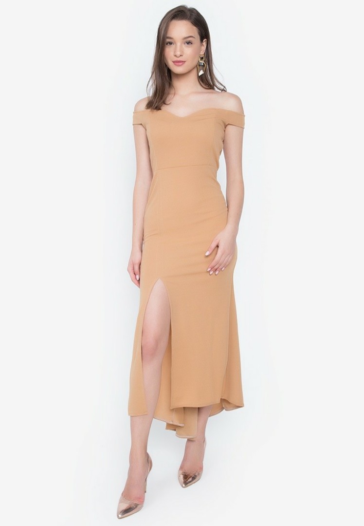 zalora long gown