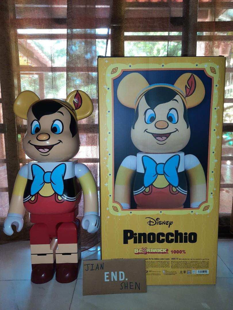 Be Rbrick Pinocchio 1000 Toys Games Action Figures Collectibles On Carousell