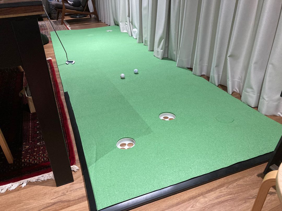 Birdieball Putting Green Mat Birdie Ball Golf puttout wellputt perfect