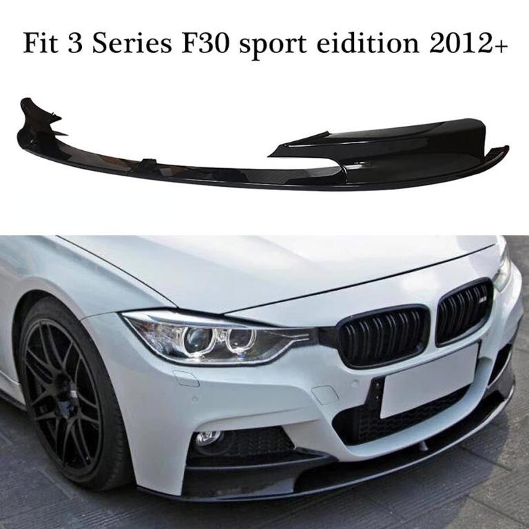 Bmw F30 M Sport Front Lips Gloss Black Auto Accessories On Carousell