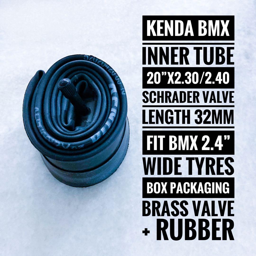 BMX Inner Tube 20 x 2.30 2.40 Schrader Valve 32mm