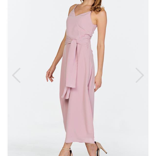 BN TCL JENNICA SASH MAXI IN DUSTY PINK, Women's Fashion, Dresses & Sets