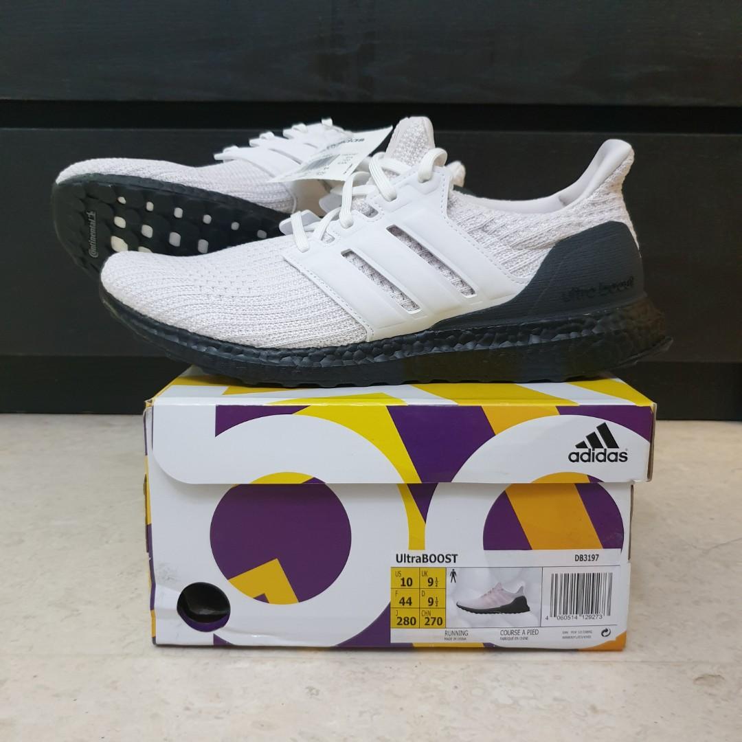 Men's adidas ultraboost shoes orchid tint  cloud white  core black online
