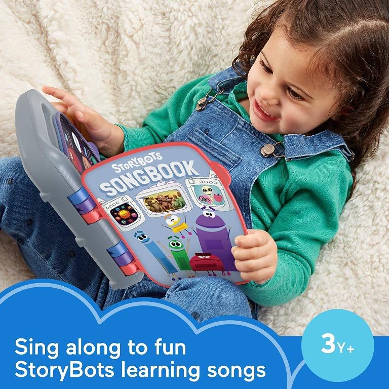 BNIB: Fisher Price StoryBots Songbook, musical book with facts about ...