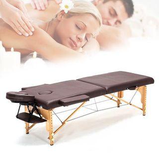 Brown Wooden Massage Bed High Quality Massage Table